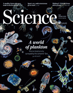The cover of a special issue in Science